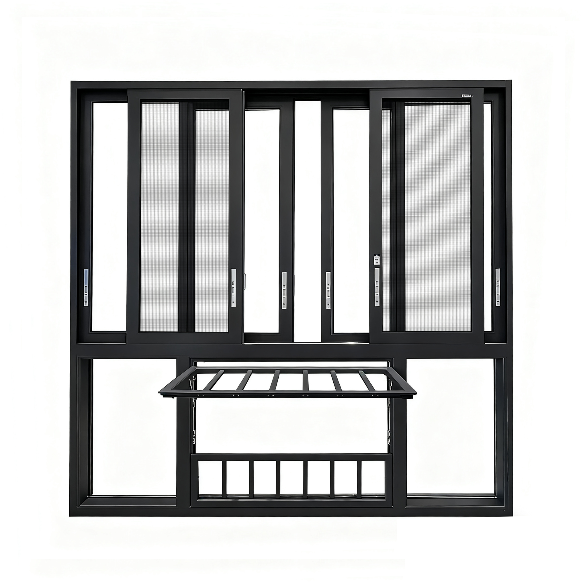 Customzied Color Sliding Window With Mosquito Net