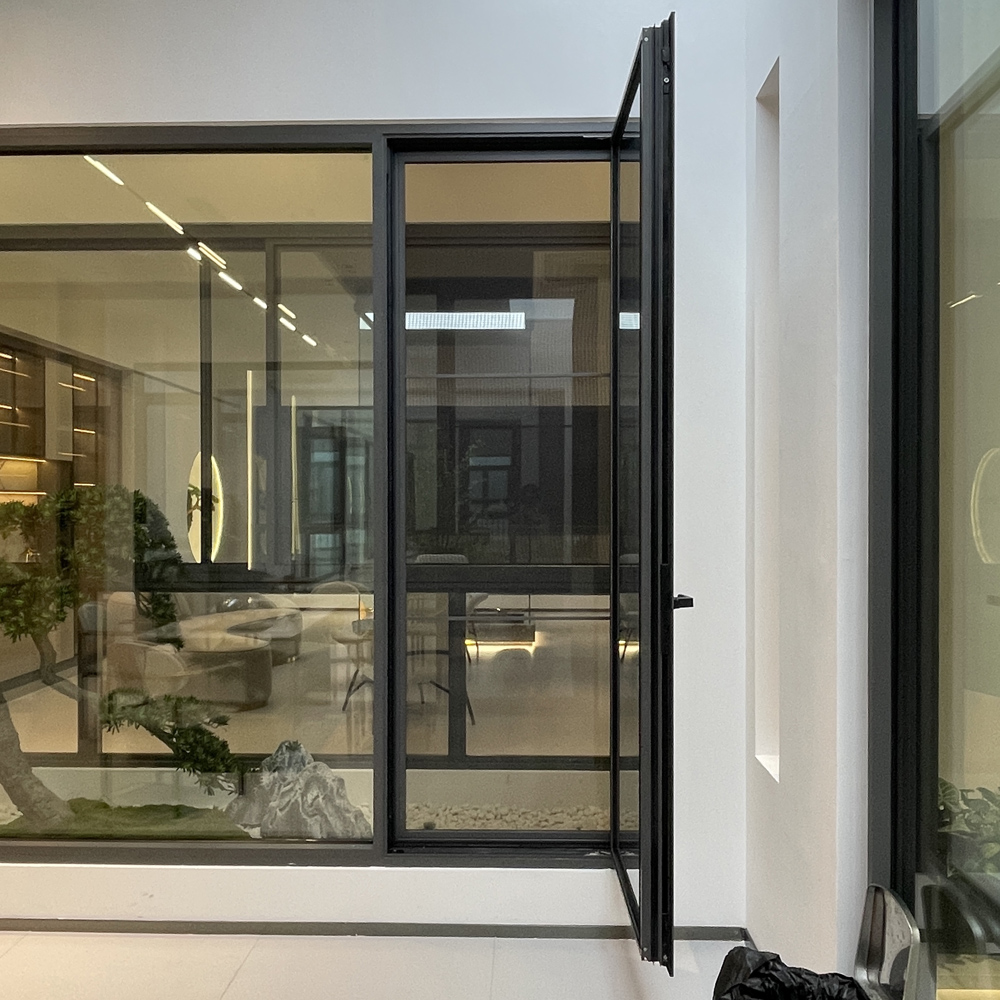 115#Curma Aluminium casement window