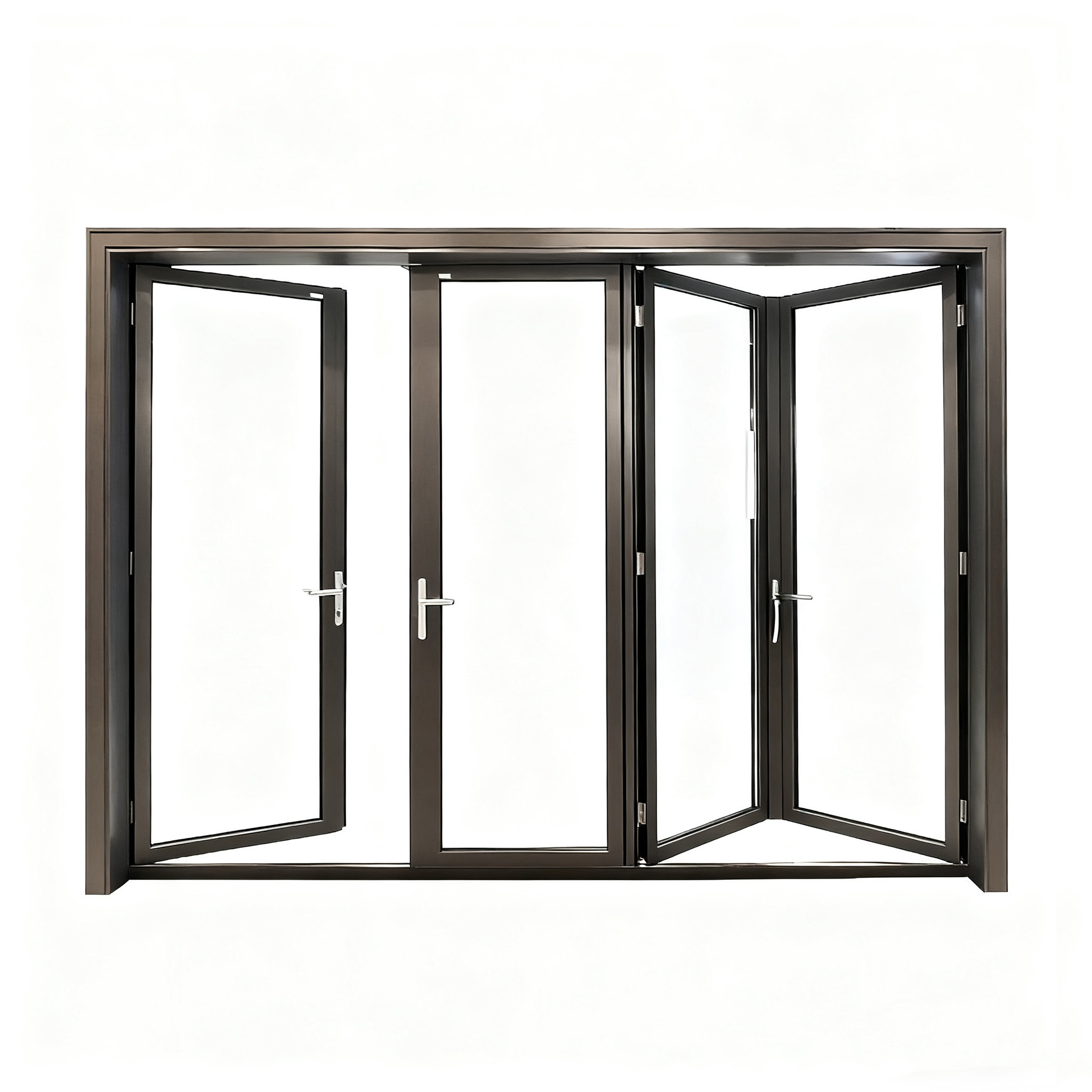 Patio Partition Aluminum Bi-folding Door