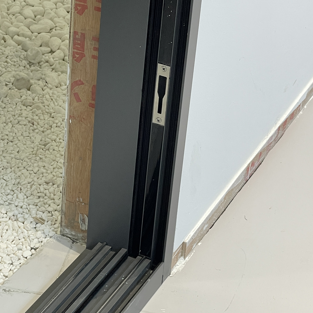 Lift and Slide Door with Multi-Point Locking and Hidden Drainage System
