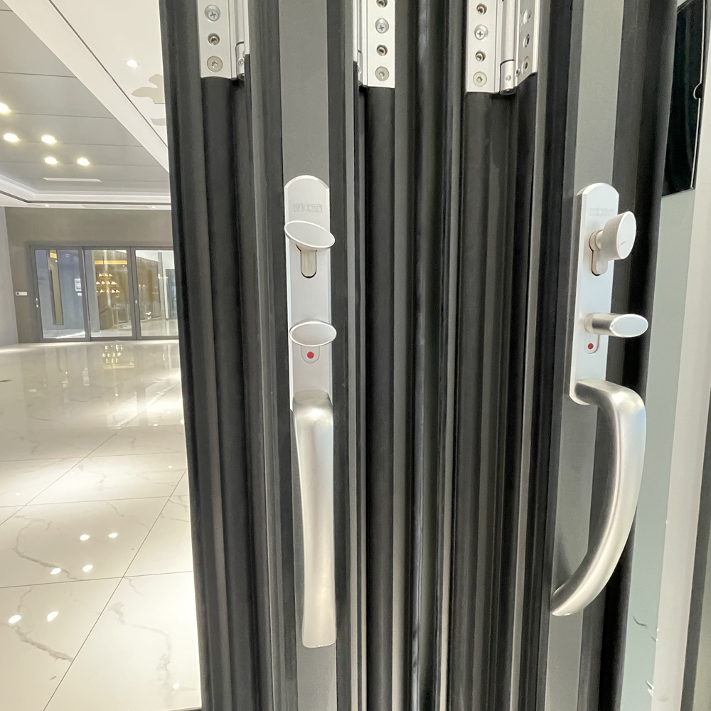 Heavy Duty Aluminum Bifold Exterior Doors for Commercial and Villa Projects