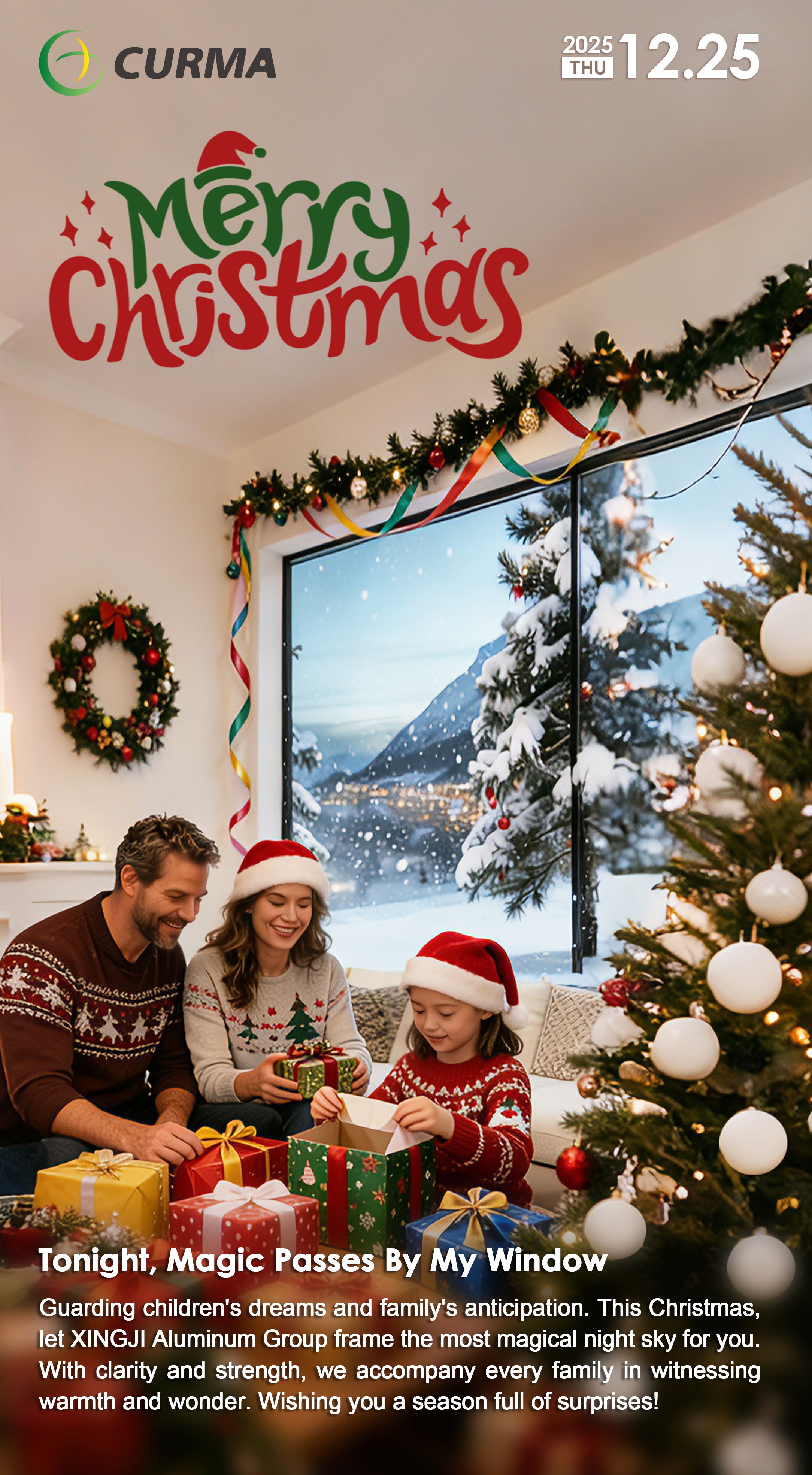 How Can a Spacious Sliding Door Elevate Your Christmas Gathering?