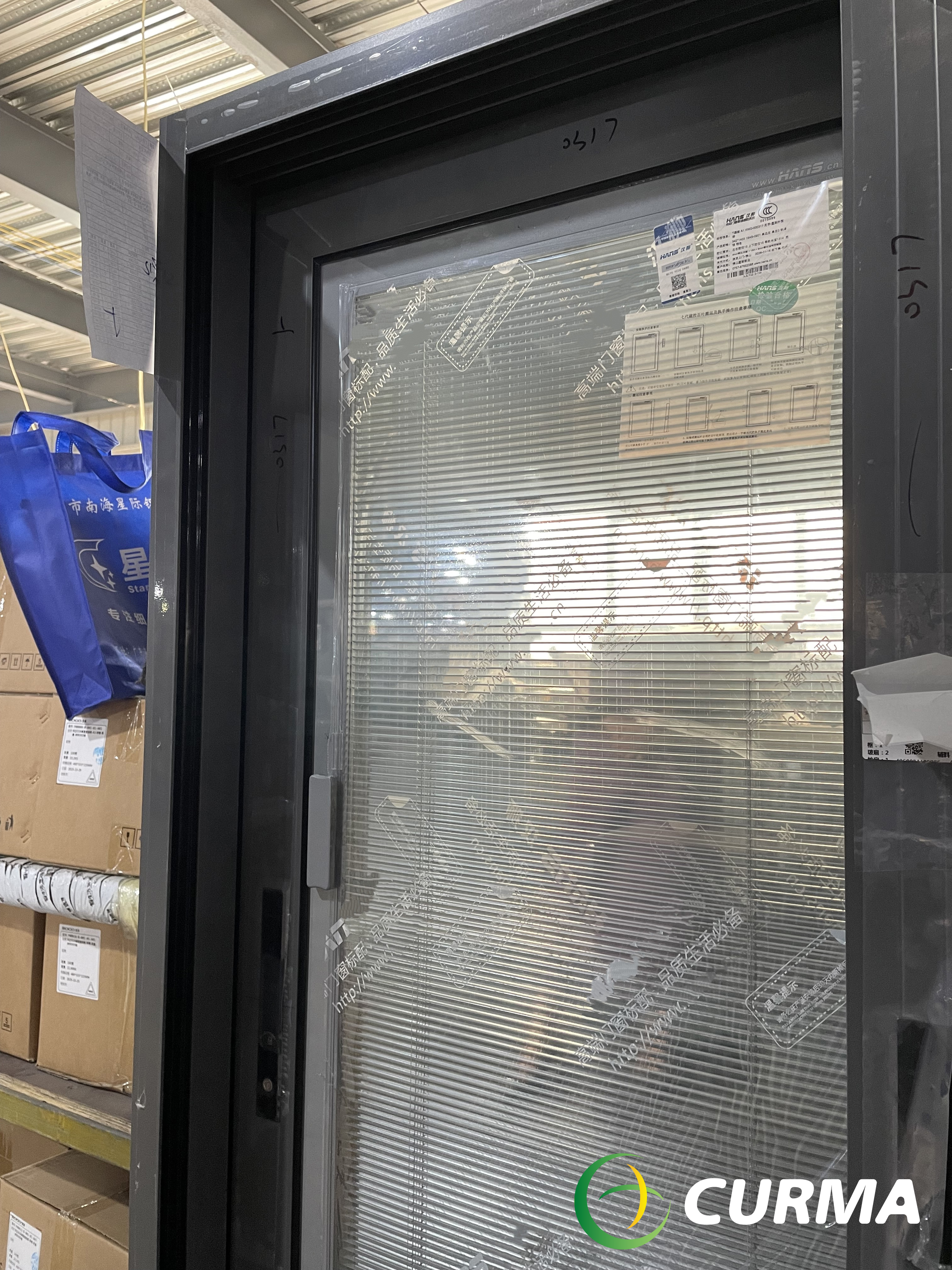 Aluminum Louver Sliding Door for Home & Villa