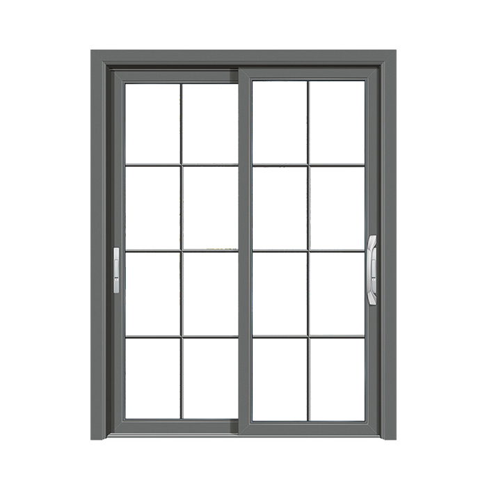 15 Lite Front Door Replacement With Grill Aluminum Stirp Sliding Door