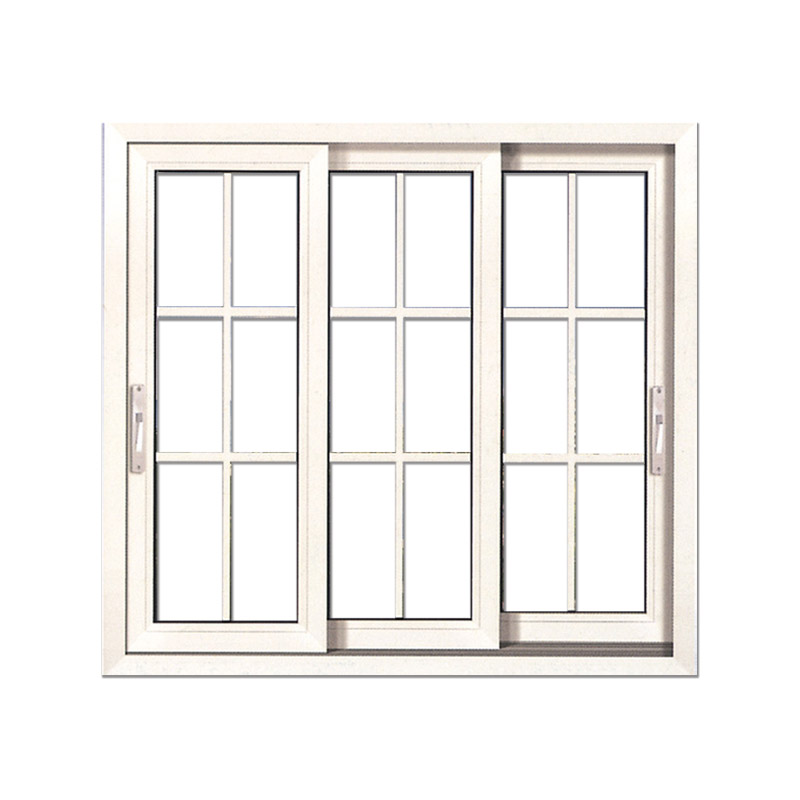 European Style PVC Grill Design Sliding Window