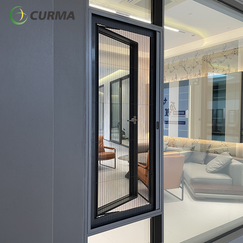 Ultra-slim profile casement window