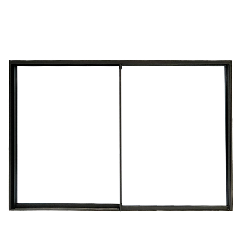 Secure ultra-narrow sliding door, flat track style