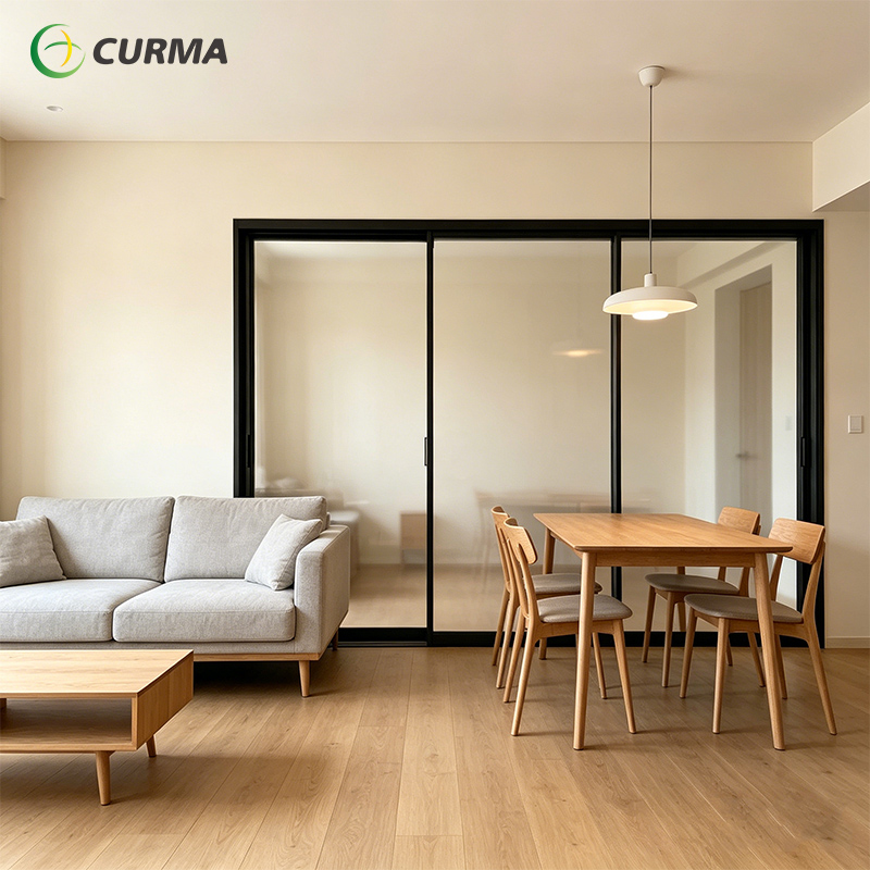 ultra narrow sliding door