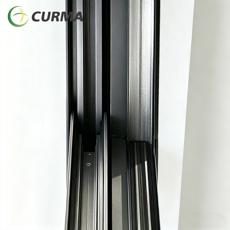 Child-safe large lift and slide door