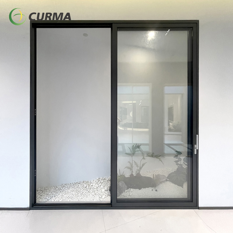 Heavy duty Lift and slide door resist air leakage.