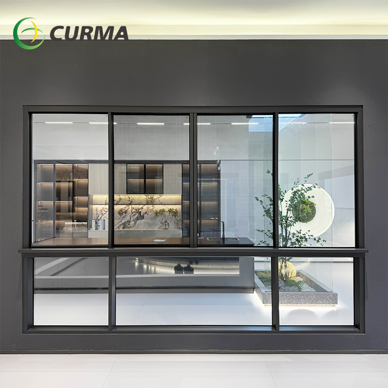 6-track sliding window with panoramic views