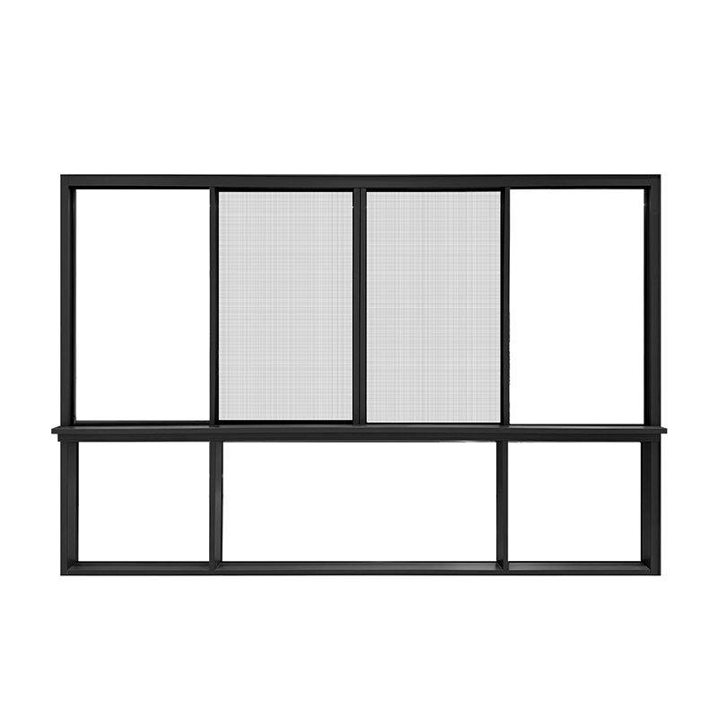 6-track sliding window with panoramic views