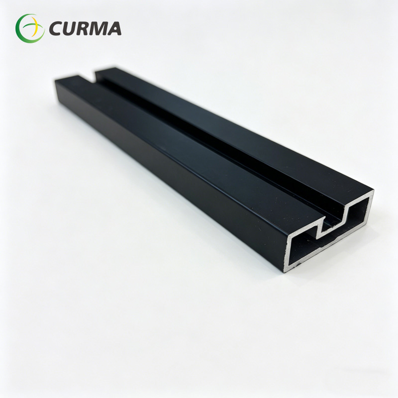 Cost effective aluminum door profiles that resist rust