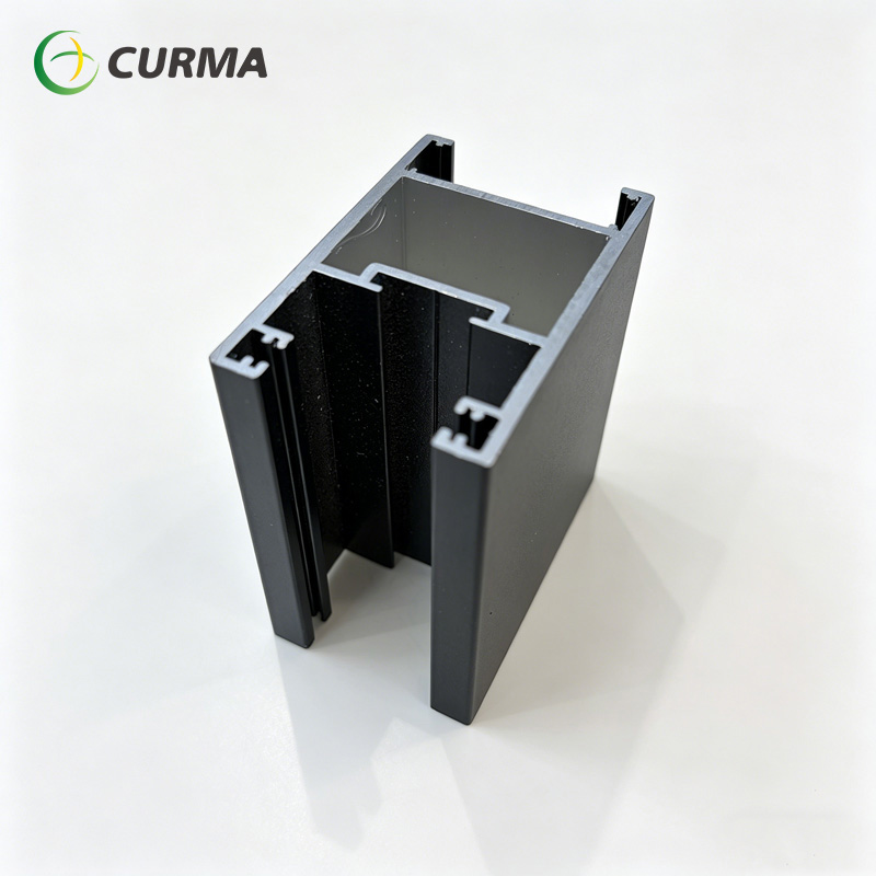 Cost effective aluminum door profiles that resist rust