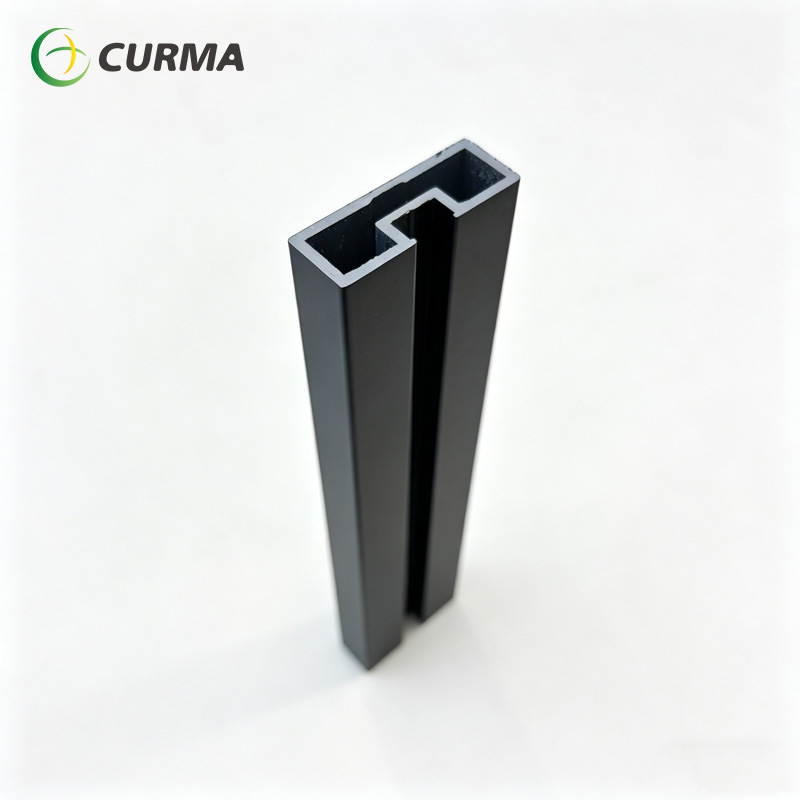 Cost effective aluminum door profiles that resist rust