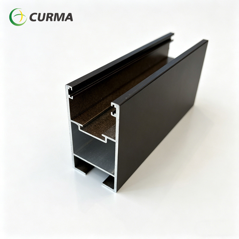 Cost effective aluminum door profiles that resist rust