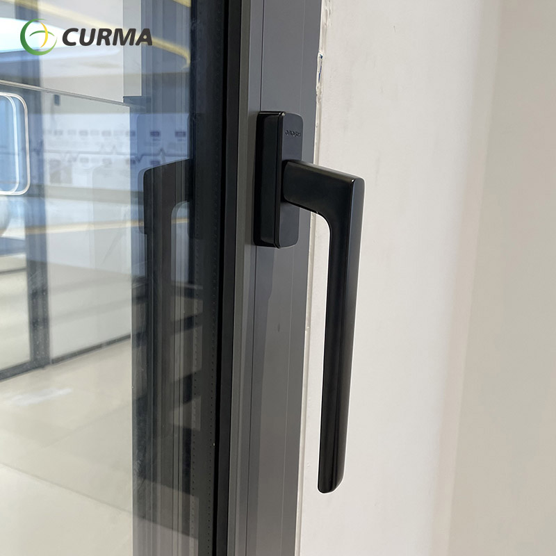 Large glass sliding window for view