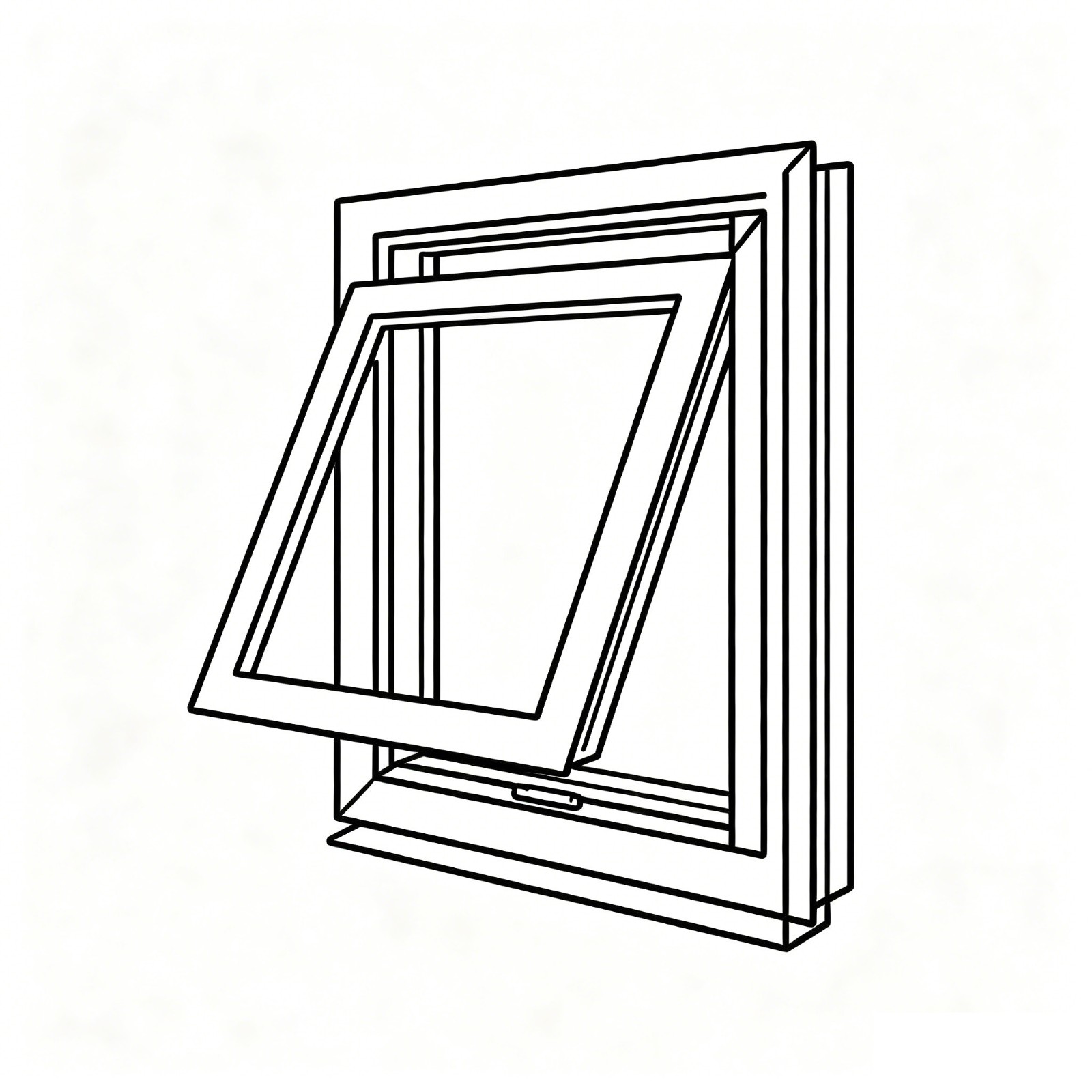 vertical sliding window