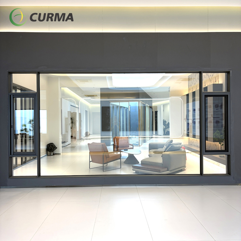 115#Curma Aluminium casement window