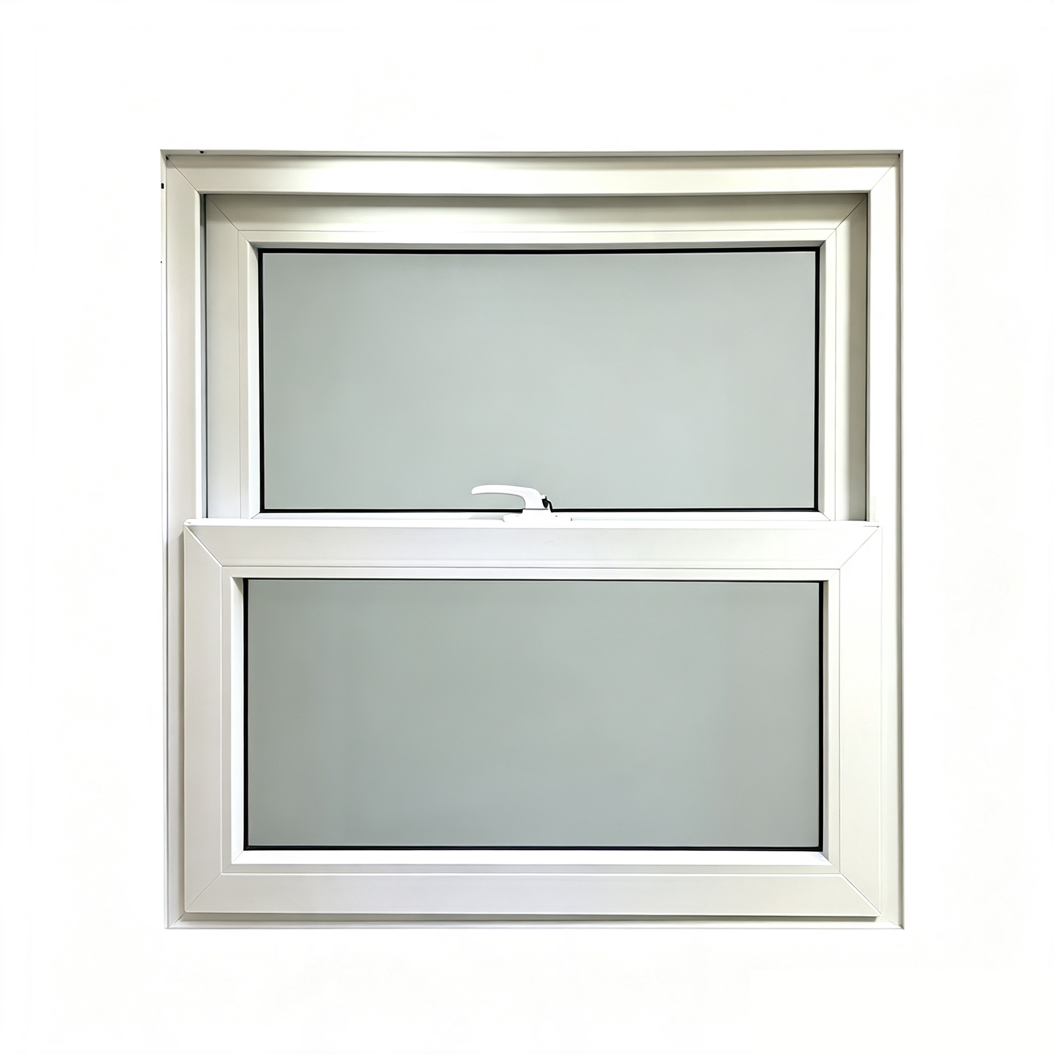 Temper Glass Commercial Awning PVC Windows Design