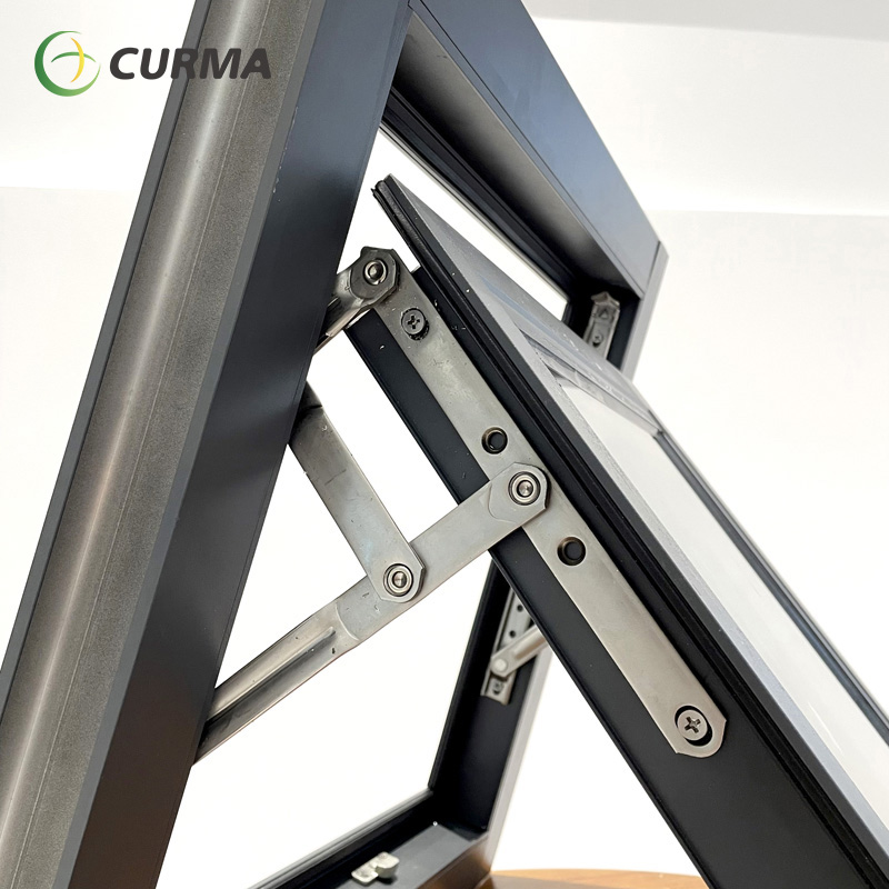 Awning windows that ventilate even in the rain.