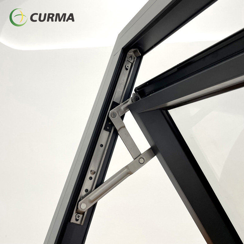 Awning windows that ventilate even in the rain.
