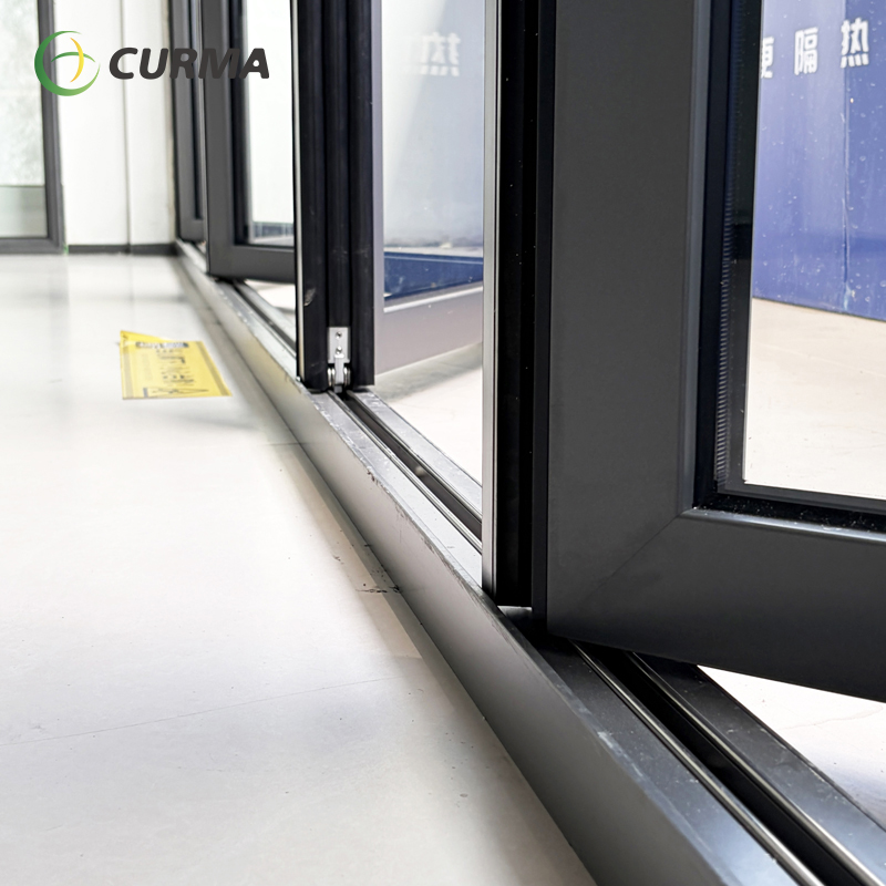 Aluminium Door Accordion Folding Doors For House