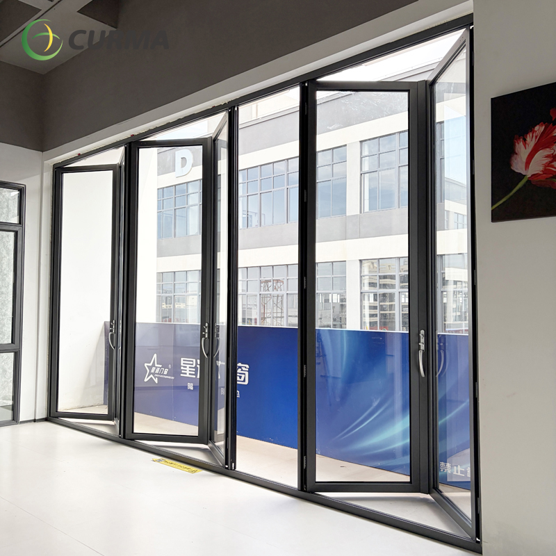 Aluminium Door Accordion Folding Doors For House
