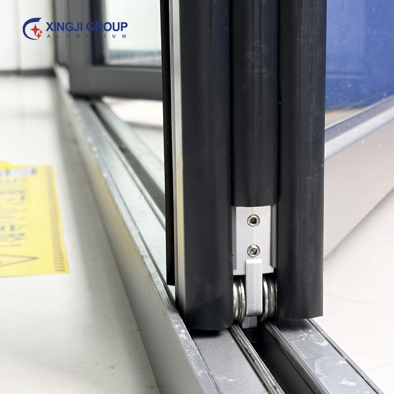 Patio Partition Aluminum Bi-folding Door