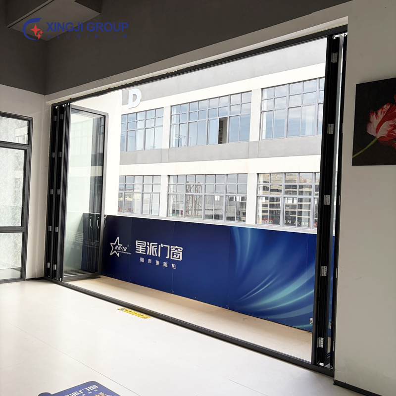 Patio Partition Aluminum Bi-folding Door