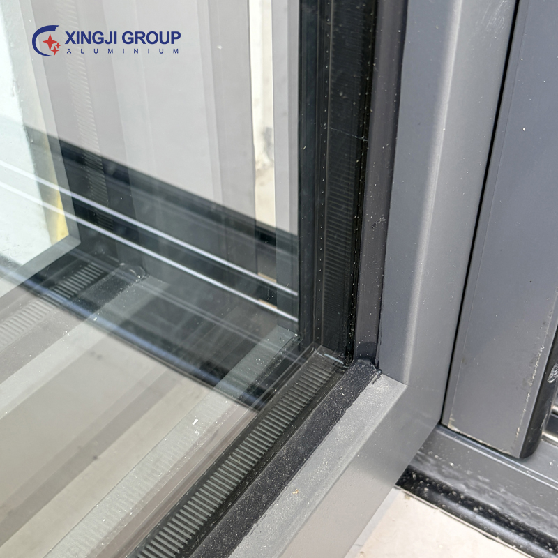 Patio Partition Aluminum Bi-folding Door