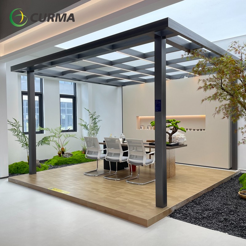 aluminum pergola