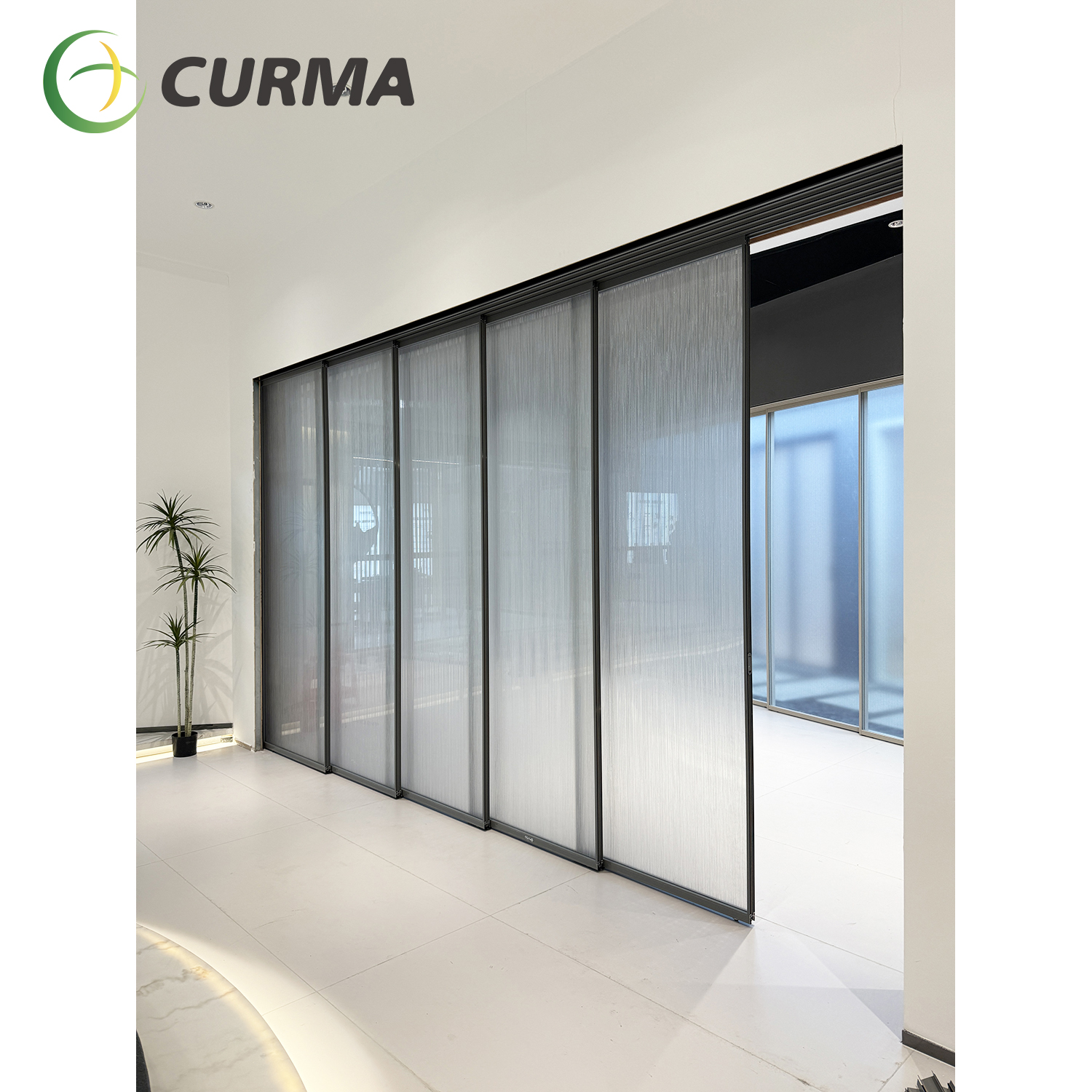 glass door