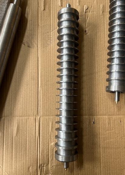 GFA#R101377 Roller - Grooved UHMW Polyethylene FITS Jacobsen LF-1880