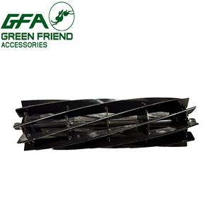 Compatible con Jacobsen, reemplaza el OEM 4119513, carrete de acero con alto contenido de carbono de 5'' x 18'', cortador de rodillos para césped de cancha de golf y jardín.