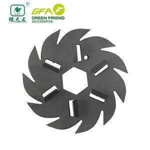 Cuchilla Verti Cut para corte de césped con cepillo, compatible con Toro John Deere, reemplaza OEM 106-6355 GFA