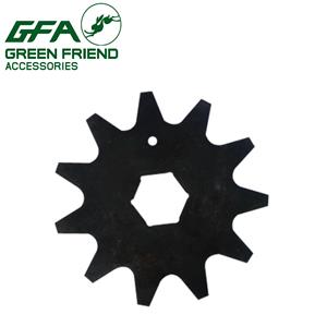 Cuchilla de corte vertical de alta dureza para cortacésped de golf y jardín. Reemplaza la OEM 17-1590.