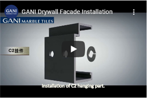 Pemasangan Fasad GANI Drywall