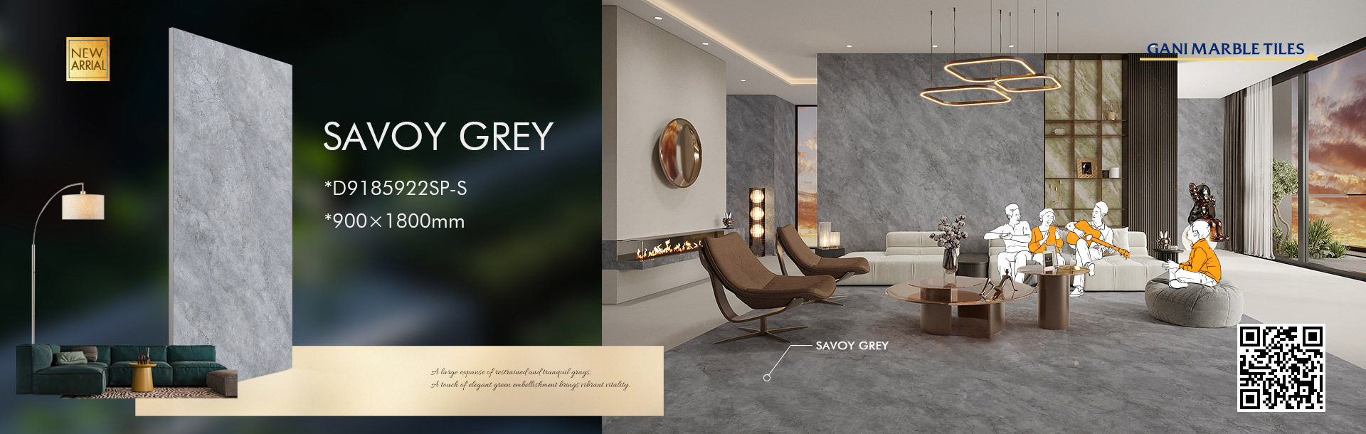 New Arrival - Savoy Grey