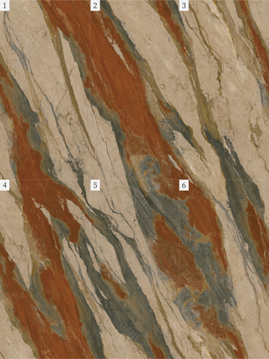 red marble wall tiles