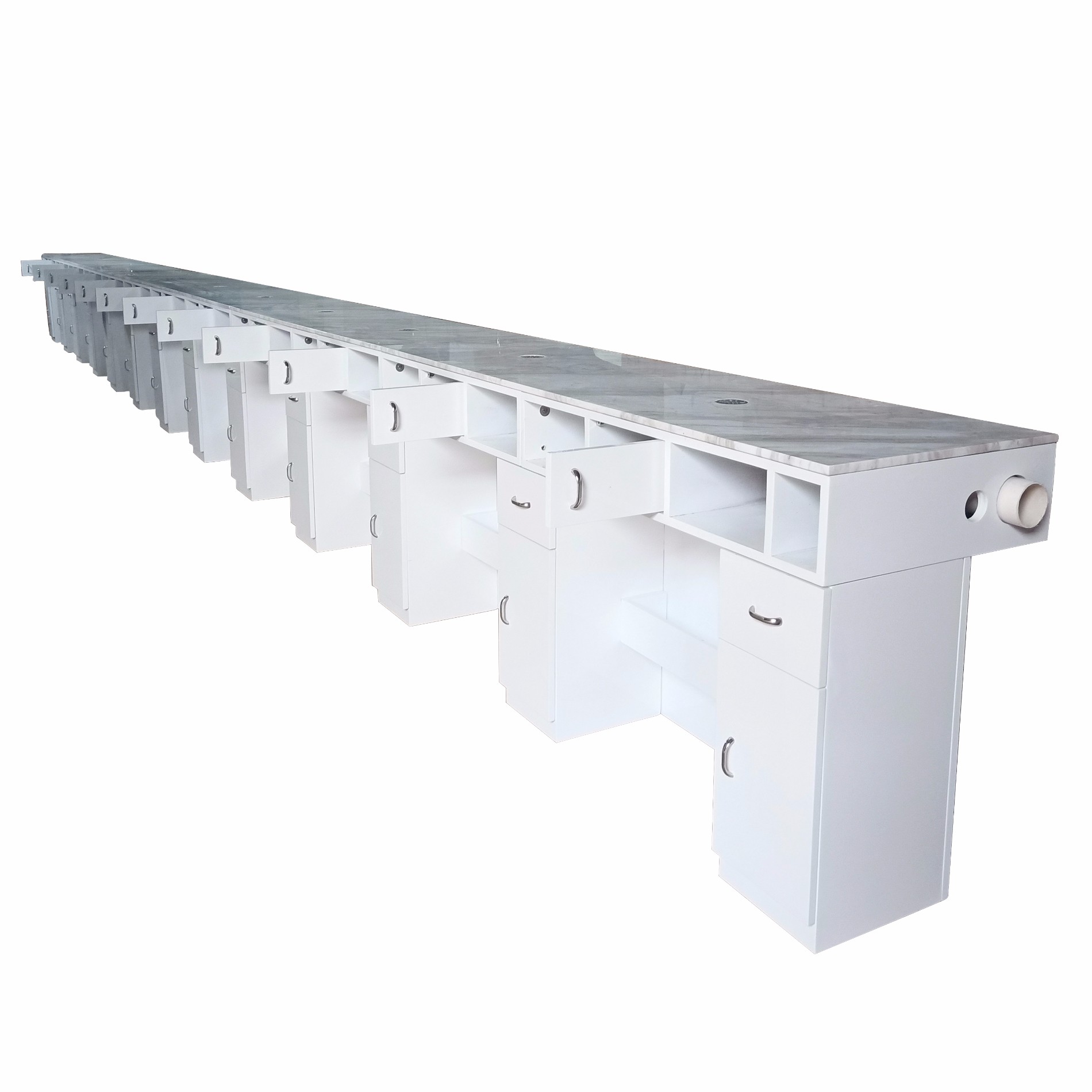 Supply Factory Wholesale Nail Salon Furniture Vented Nail Table Supply Factory Wholesale Nail Salon Furniture Vented Nail Table