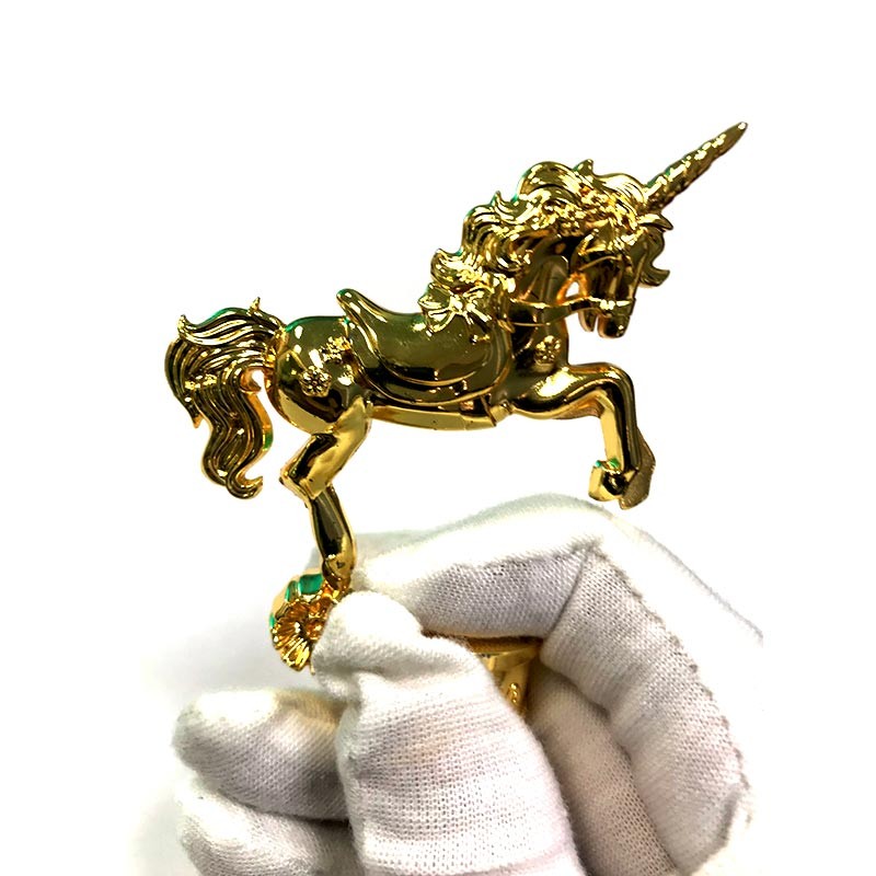 Animal Shapes Horse Gold Zamac Perfume Cap