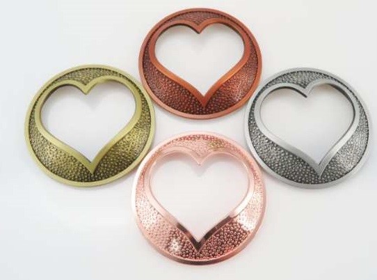 new cute heart style candle jar lid from Gotrays