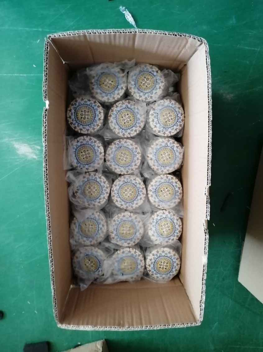 Our metal jar got good feedback from customer