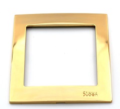 How dose the embossed/debossed logo of zamak cap make?