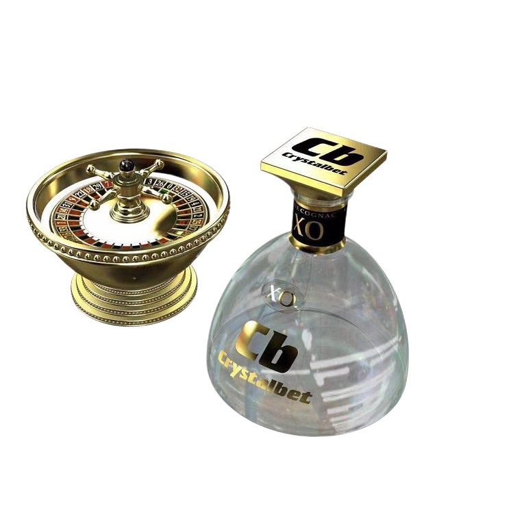 Russia style zamak perfume cap and zamak wine bottle cap