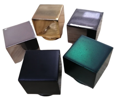 zink alloy ready mould hot sale square perfume cap