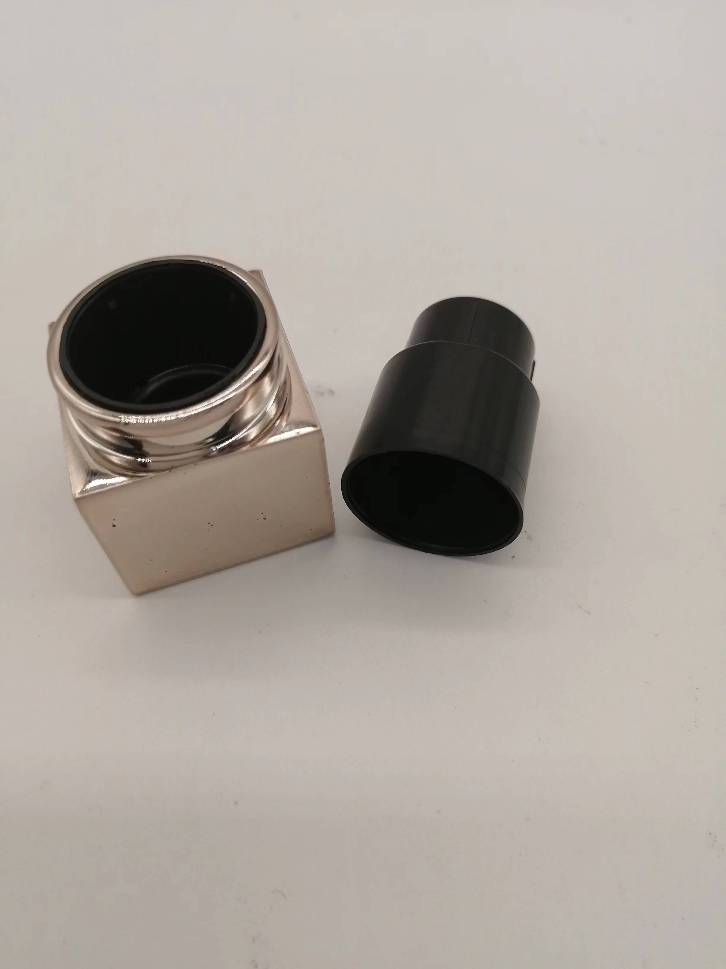 zink alloy ready mould hot sale square perfume cap