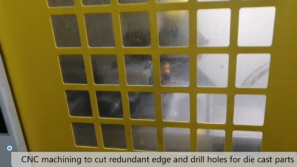 CNC machining for die cast parts