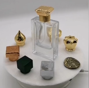 various designs zamac perfume caps